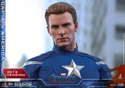 Avengers: Endgame Movie Masterpiece Action Figure 1/6 Captain America (2012 Version) 30 cm - Damaged packaging
