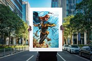 DC Comics Art Print Batgirl: The Last Joke 46 x 61 cm - unframed
