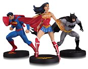 DC Designer Series Statue 3-Pack Trinity by Jim Lee 18 cm