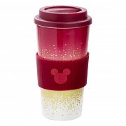 Disney Travel Mug Mickey Berry Glitter