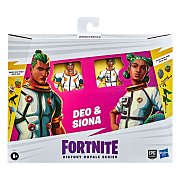 Fortnite Victory Royale Series Action Figures 2022 Battle Royale Pack Deo & Siona 15 cm