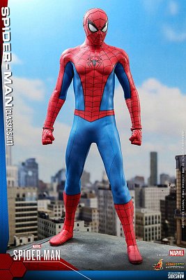 Marvel\'s Spider-Man Video Game Masterpiece Action Figure 1/6 Spider-Man (Classic Suit) 30 cm