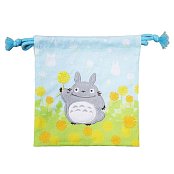 My Neighbor Totoro Laundry Storage Bag Totoro with Flowers 20 x 19 cm