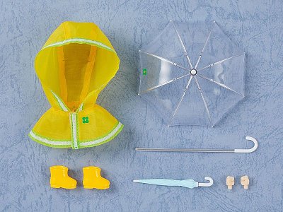 Original Character Parts for Nendoroid Doll Figures Outfit Set Rain Poncho - Yellow