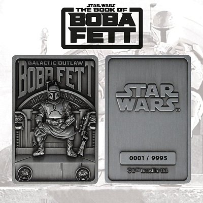 Star Wars The Book of Boba Fett Iconic Scene Collection Limited Edition Ingot