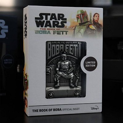 Star Wars The Book of Boba Fett Iconic Scene Collection Limited Edition Ingot
