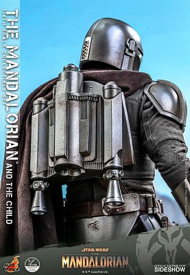 Star Wars The Mandalorian Action Figure 2-Pack 1/4 The Mandalorian & The Child 46 cm - Severely damaged packaging