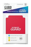 Ultimate Guard Card Dividers Standard Size Red (10)