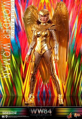 Wonder Woman 1984 Movie Masterpiece Action Figure 1/6 Golden Armor Wonder Woman 30 cm