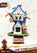 Disney Summer Series D-Stage PVC Diorama Chip \'n Dale Tree House 16 cm
