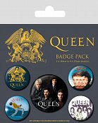 Queen Pin Badges 5-Pack Classic
